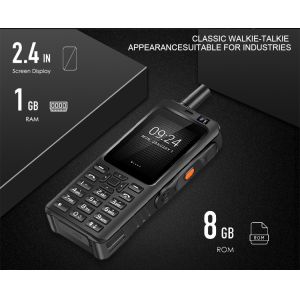 UNIWA F40 2.4 Inch Waterproof Mobile Phone with Walkie Talkie Function Two Way