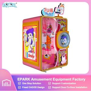 2025 New Amusement Park Coin Operated Gaming Equipment Headstick Camera Joy