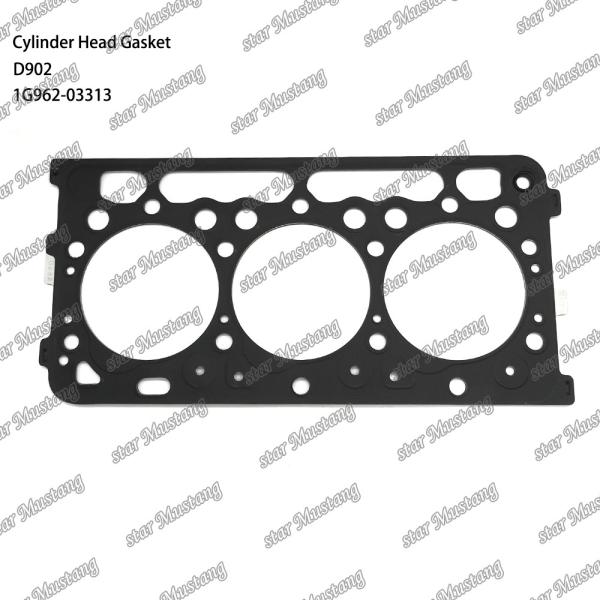 Quality D902 Cylinder Head Gasket Metal 1G962-03313 Suitable For Kubota Engine wholesale