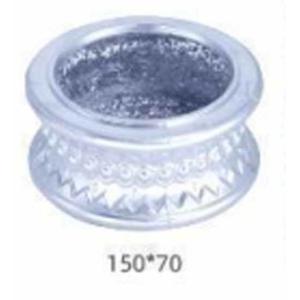 80X80 Aluminum Alloy Guardrail Balcony Railing Stair Handrail Post Cap Peak