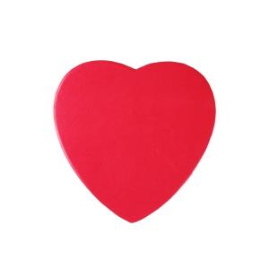 CMYK 19*19*3.8cm Chocolate Gift Packaging Boxes , Empty Heart Shaped Chocolate