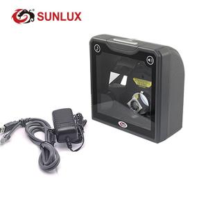 Portable Desktop Hands Free Big Window Auto Sense Barcode Scanner