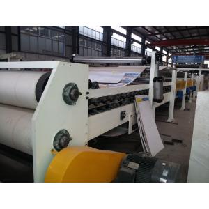 Tri Ply Corrugated Cardboard Production Line Steam Heating High Efficiency