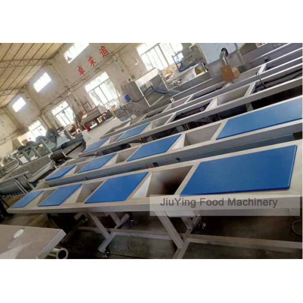 Fruit And Vegetable 184mm/s 8 Stations Selection Working Table