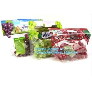 Fresh Perforated Fruit Bag, Fruit bag with slider zip, Zip lockk fresh keeping