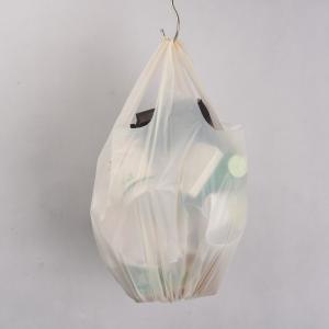 Beige Customized Size Compostable Carrier Bags With Eco Friendly Material