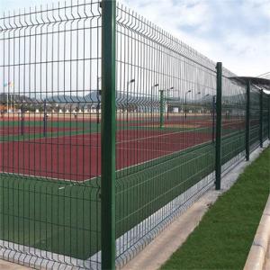 Metal Frame Pvc Coated Galvanized Airport Curvy 3D Welded Wire Mesh Fence for