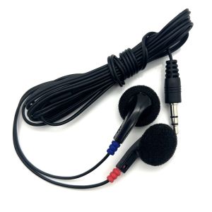 Onboard Aviation Headset Headphone Single Pin/Double Pin Disposable Earbuds for