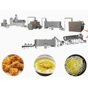 Cheap High Nutritional Corn Flakes Processing Line With PLC Control System for sale