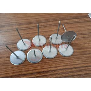 China Galvanized Steel 30mm Cup Head Quilting Pins As Fasteners On The Cements Roofing on sale