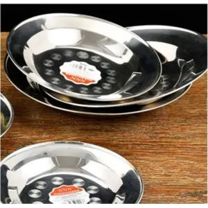 Durable Stainless Steel Mixing Bowls Metal Salad Bowl Plate For Cooking Baking