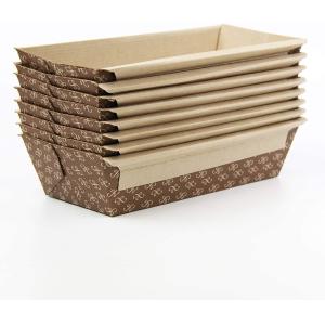 Disposable Paper Baking Loft Mold Cake Kraft Lightweight Rectangular