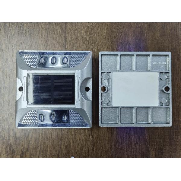 TYNDD2 Cat Eye Aluminum Warning Light Glow in the Dark Dock Lights Flashing Driveway Road Stud LED Solar Road Marker Light