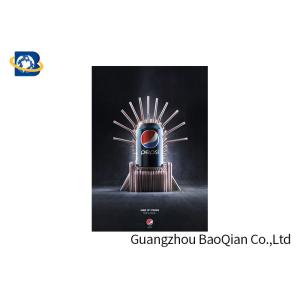 Custom 3D Poster Printing , 3D Lenticular Wall Art Picture Catch People's Eyes