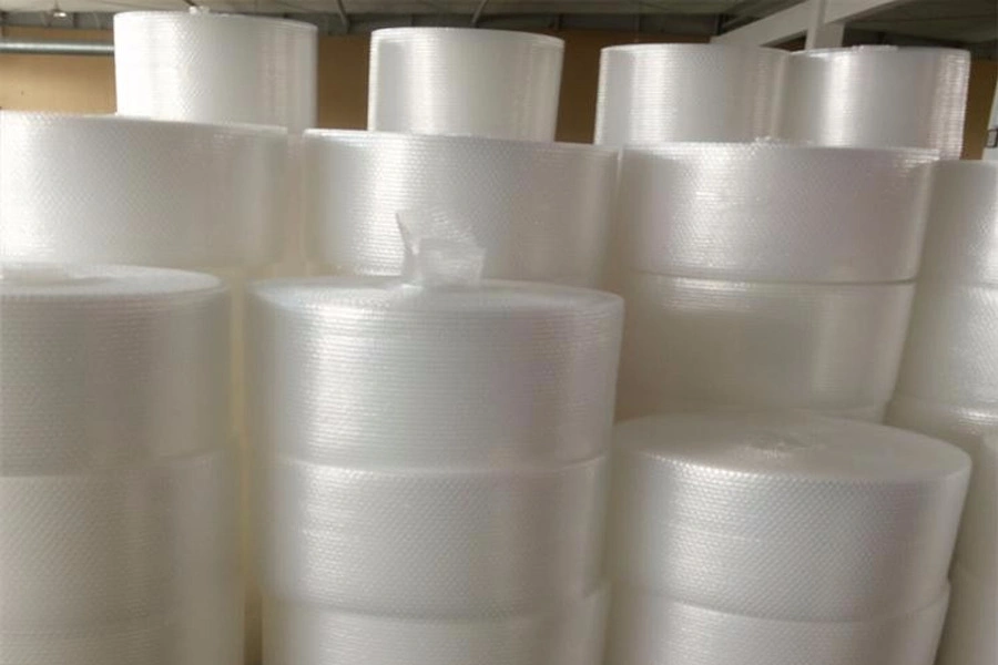 Recycled Super Duty Bubble Wrap Small Roll Lightweight Practical