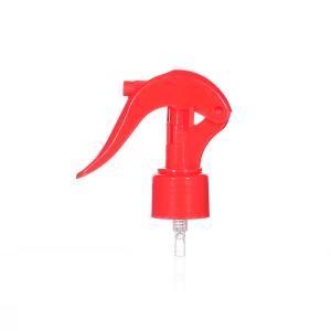 Red Color Appearance 24 / 410 All Plastic Mini Trigger Sprayer Used For Cleaning