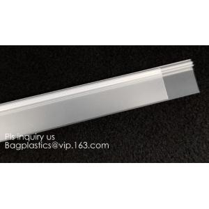 pe vacuum plastic cheap double color flange zipper, PP flange zipper, double