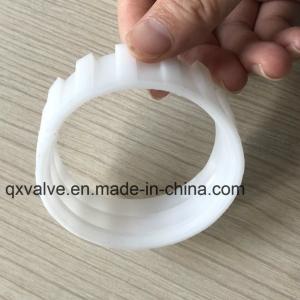 Customer Requirements 90deg Angle Light Blue PP Compression Fittings with