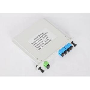 SC Connector Single Mode Fiber Optic Splitter With Plastic Small Box