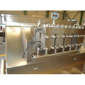 Compact Structure Liquid Homogenizer With Pneumatic / Manual Operating
