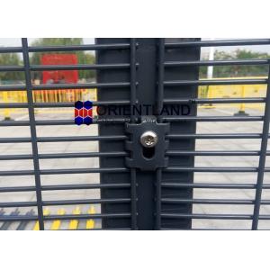 Plastic Coated 358 High Security Fence For PRISON 900-2500mm Height Prison Mesh