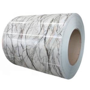 China CGCC Marble Design Color Coated Galvanized Steel Coil on sale