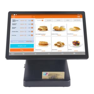 Cheap Fast Food POS System Terminal Billing Machine with 58mm/80mm External Thermal Printer and Free Software for sale