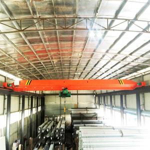 Cheap CNC Processed 20 Ton Single Girder Overhead Crane For Warehouse for sale