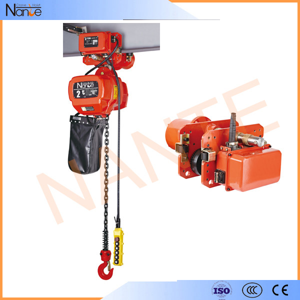 Quality 1 Ton Pneumatic Electric Chain Hoist For Overhead Crane ISO / CE / CCC wholesale