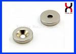 Custom Countersunk Rare Earth Magnets , Strong Countersunk Neodymium Magnets