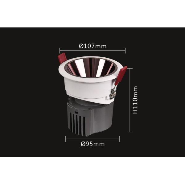 High Temperature Resistance 15W LED Grille Spotlight 5000K 6000K Color Temperature