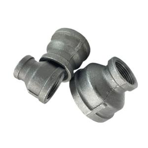 China ISO 49 Malleable Iron Pipe Fitting NPT Female Reducer Coupling on sale