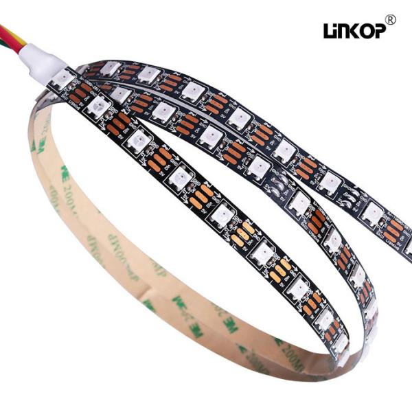 Addressable 5v Self-adhesive Light Strip 6812 Colorful 60 Lights Not Waterproof