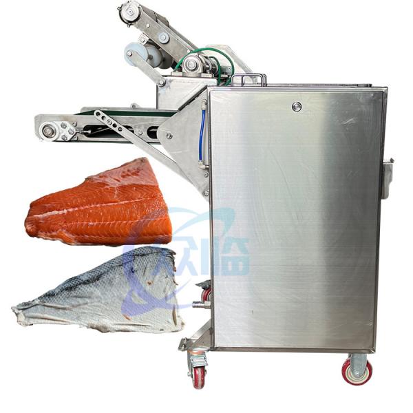 Quality Semi-automatic Fish skinning machine Squid and tilapia peeling washing and processing machine fish skinning machine wholesale