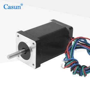 14 7.5V Hybrid Stepper Motor 0.5A 230mN.M Black Color For 3D Printer