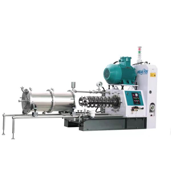 SIC Ceramic 185kW Horizontal Bead Mill Machine In Chemical Fiber LFP