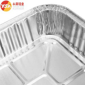 500ml 900ml 1000ml Foil Tray Disposable Food Aluminium Foil Container Foil Pan