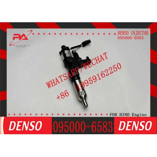Quality common rail fuel injector 095000-6583 23670-E0320 suitable for Hino J08E diesel engine wholesale