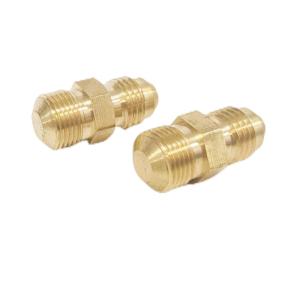 1/2'' NPT X 1/2 '' Flare Brass Pipe Fitting Male Pipe Adapter Smoothly Polished