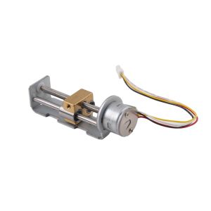 15mm 5VDC Electric Stepper Motor With Slider M3 lead screw 18 degreeStep angle