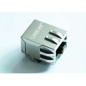 Cheap ARJ11E-MBSC-A-B-GL2 PCB Mounting RJ45 Modular Jack Tab-Down W/LED EMI Fingers for sale