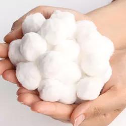 China Sterile Or Non Sterile Medical Absorbent Cotton Ball Cotton Wool Ball on sale