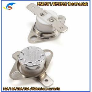 Ksd301 Series Temperature Control Switch Copper Pin Normally Open 250V 10A/16A