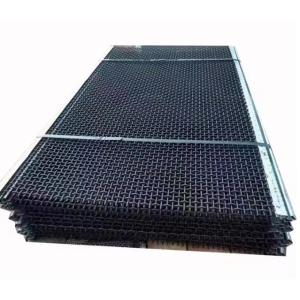 Quarry Rock Square Hole Crimped Wire Mining Screen Mesh