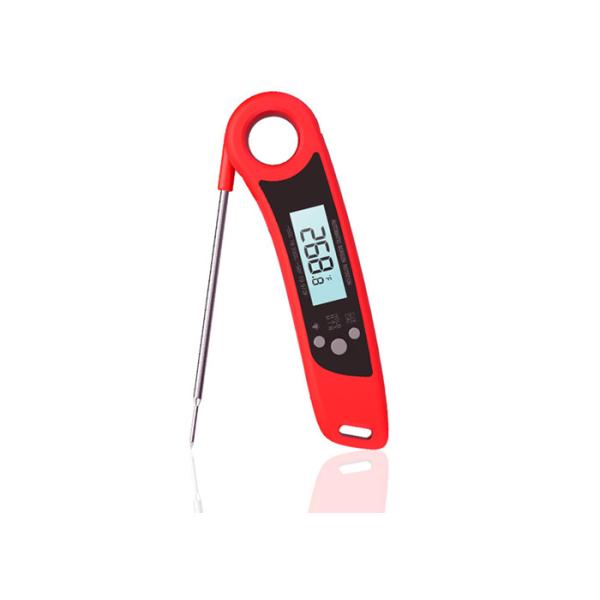 Quality Folding Digital Food Thermometer With Stainless Steel Probe 1.75mm Needle Tip wholesale