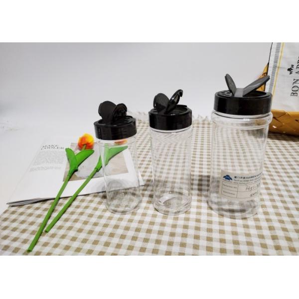 Quality Medium Capacity Plastic Spice Jars BPA Free For Kitchen wholesale