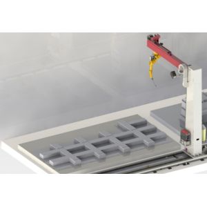 Cheap High Deposition Rate MIG Process Intelligent Teaching Free Welding Robots for sale