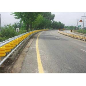Cheap Rotating Guardrail Rolling Guard Barrier , Elastic Roller Barrier System for sale