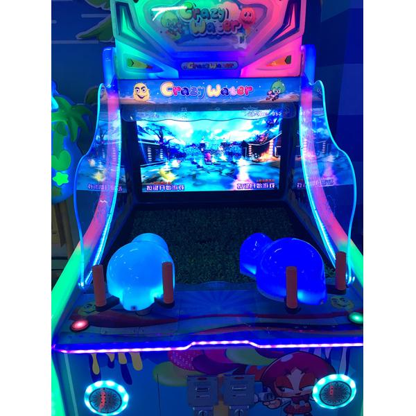 Promotion Coin Operated Water Shooting Arcade Machines Redemption Game