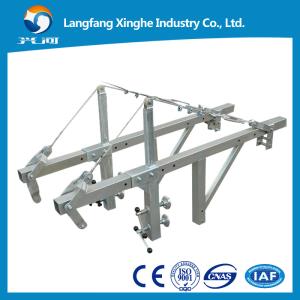 Cheap ZLP electric rope cradle / sky climber suspended platform / winch gondola platform manufacturer for sale